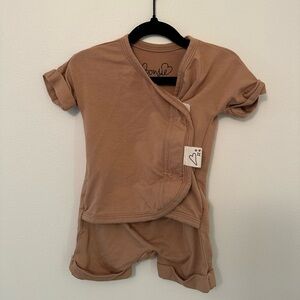 Bonsie Tan Romper